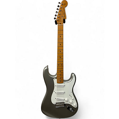 Fender Used 2020 Fender American Original 50s Stratocaster Inca Silver Solid Body Electric Guitar Inca Silver