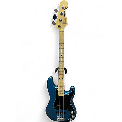 Used 2020 Fender American Performer Precision Bass Lake Placid Blue Electric Bass Guitar