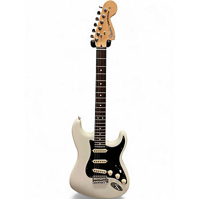 Used 2020 Fender American Performer Stratocaster SSS Arctic White Solid Body Electric Guitar