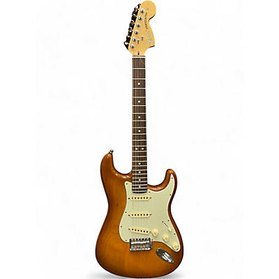 Fender Used 2020 Fender American Performer Stratocaster SSS Honey Burst Solid Body Electric Guitar