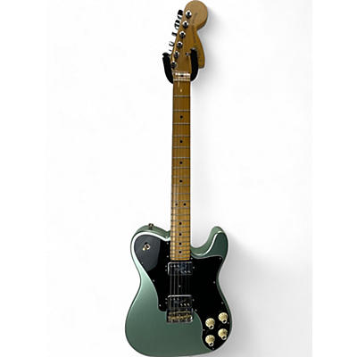 Used 2020 Fender American Professional II Deluxe Telecaster Mystic Surf Green Solid Body Electric Guitar