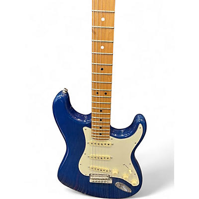 Used 2020 Fender American Professional Stratocaster SSS Blue Solid Body Electric Guitar