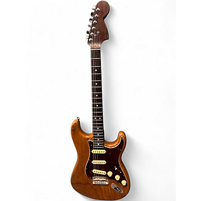Used 2020 Fender American Professional Stratocaster with Rosewood Neck Antique Natural Solid Body Electric Guitar