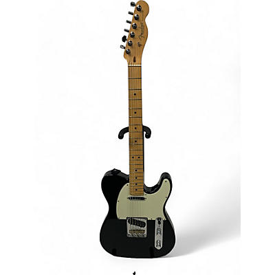 Used 2020 Fender American Professional Telecaster Black and White Solid Body Electric Guitar