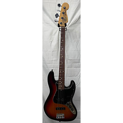 Fender Used 2020 Fender American Standard Jazz Bass 3 Color Sunburst Electric Bass Guitar