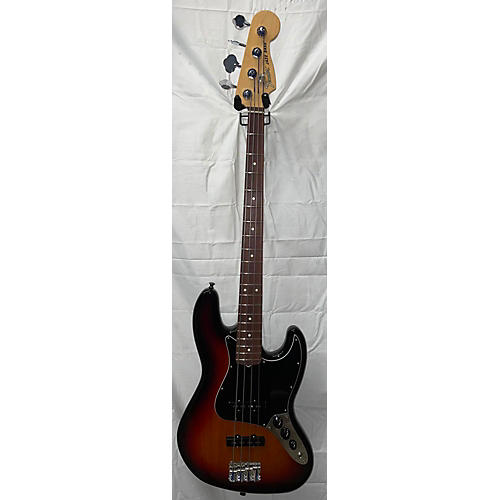 Fender Used 2020 Fender American Standard Jazz Bass 3 Color Sunburst Electric Bass Guitar 3 Color Sunburst