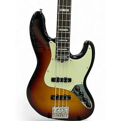 Used 2020 Fender American Ultra Jazz Bass 3 Color Sunburst Electric Bass Guitar 3 Color Sunburst