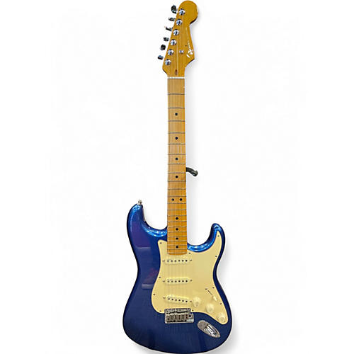Used 2020 Fender American Ultra Stratocaster Cobra Blue Solid Body Electric Guitar Cobra Blue