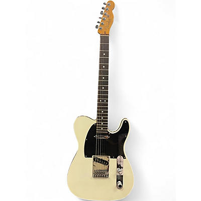 Used 2020 Fender American Ultra Telecaster Pearl White Solid Body Electric Guitar