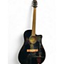 Used 2020 Fender CD-60SCE Dreadnought Black Acoustic Electric Guitar Black