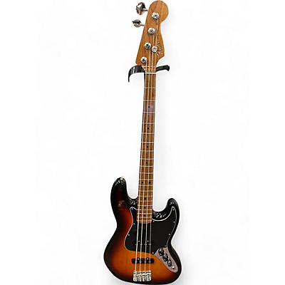 Fender Used 2020 Fender Classic Series '60s Jazz Bass 3 Tone Sunburst Electric Bass Guitar