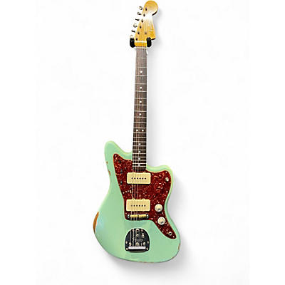 Used 2020 Fender Custom Shop '65 Jazzmaster relic surf green Solid Body Electric Guitar
