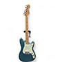 Used 2020 Fender Duo Sonic Blue Solid Body Electric Guitar Blue