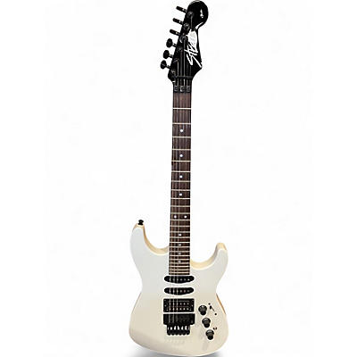 Used 2020 Fender HM Heavy Metal Stratocaster White Solid Body Electric Guitar