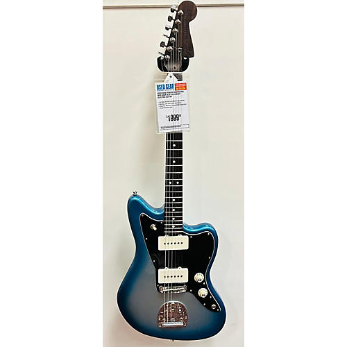 Fender Used 2020 Fender Jazzmaster Mod Shop Blue Solid Body Electric Guitar Blue