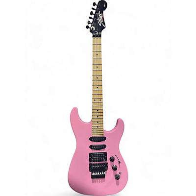 Used 2020 Fender Limited Edition HM Stratocaster Flash Pink Solid Body Electric Guitar