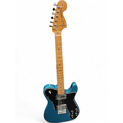 Used 2020 Fender Limited Edition Vintera '70s Telecaster Deluxe Lake Placid Blue Solid Body Electric Guitar