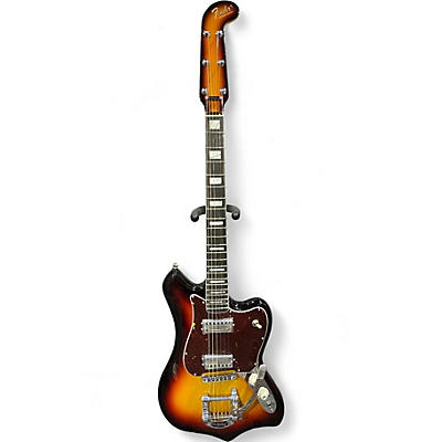 Used 2020 Fender Parallel Universe II Maverick Dorado 3 Color Sunburst Solid Body Electric Guitar