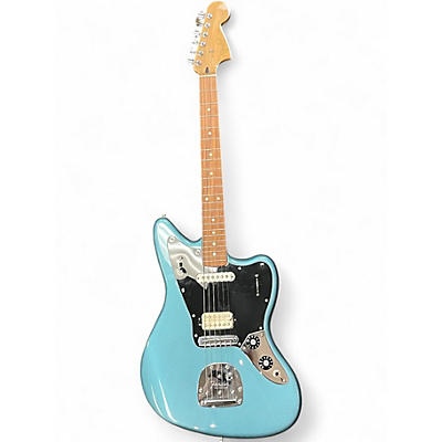 Used 2020 Fender Player Jaguar Tidepool Solid Body Electric Guitar