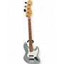 Used 2020 Fender Player Jazz Bass Silver Electric Bass Guitar Silver
