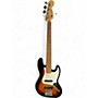 Used 2020 Fender Player Jazz Bass V 2 Tone Sunburst Electric Bass Guitar 2 Tone Sunburst