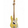 Used 2020 Fender Player Precision Bass Buttercream Electric Bass Guitar Buttercream