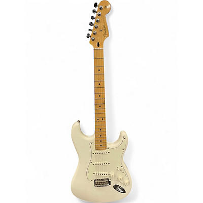 Used 2020 Fender Player Stratocaster Alpine White Solid Body Electric Guitar