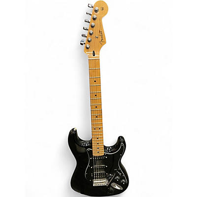 Used 2020 Fender Player Stratocaster HSS Black Solid Body Electric Guitar