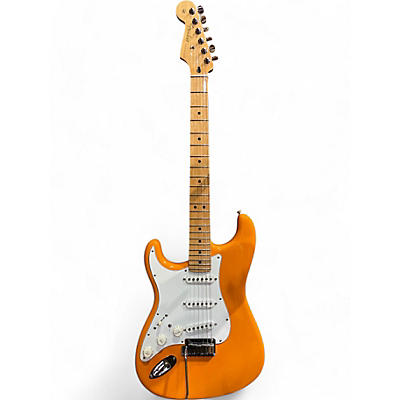 Fender Used 2020 Fender Player Stratocaster Left Handed Capri Orange Solid Body Electric Guitar