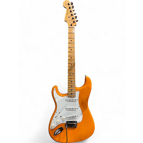 Fender Used 2020 Fender Player Stratocaster Left Handed Capri Orange Solid Body Electric Guitar Capri Orange