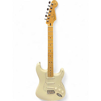 Used 2020 Fender Player Stratocaster Olympic White Solid Body Electric Guitar