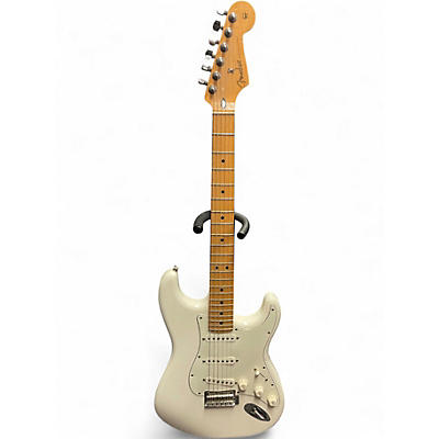 Used 2020 Fender Player Stratocaster Polar White Solid Body Electric Guitar