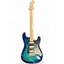Used 2020 Fender Player Stratocaster TRANS BLUE BURST Solid Body Electric Guitar TRANS BLUE BURST