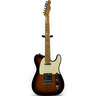 Used 2020 Fender Player Telecaster 3 Tone Sunburst Solid Body Electric Guitar