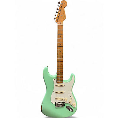 Used 2020 Fender Road Worn 50s Stratocaster Seafoam Green Solid Body Electric Guitar