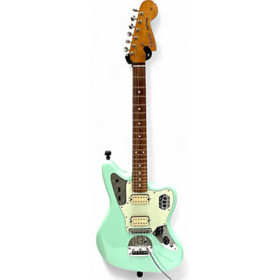 Fender Used 2020 Fender Vintera 60s Jaguar Modified Surf Green Solid Body Electric Guitar