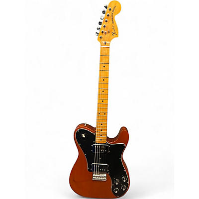 Used 2020 Fender Vintera 70s Telecaster Deluxe Mocha Solid Body Electric Guitar