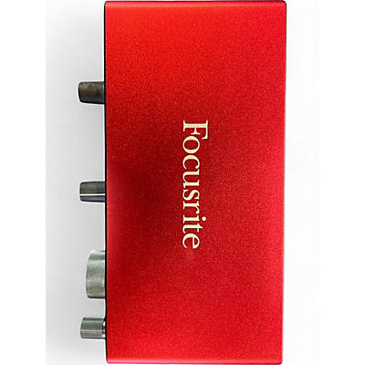 Used 2020 Focusrite Scarlett 2i2 Gen 3 Audio Interface