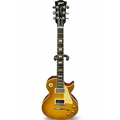 Used 2020 Gibson 1958 Reissue Murphy Aged Les Paul Lemonburst Solid Body Electric Guitar