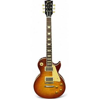 Used 2020 Gibson 1959 Reissue Murphy Aged Les Paul 2 Color Sunburst Solid Body Electric Guitar