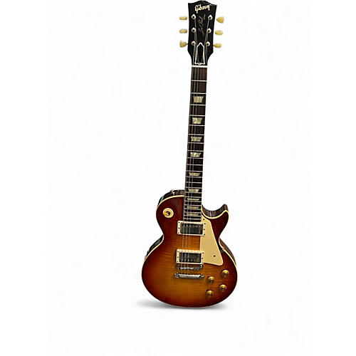 Used 2020 Gibson 1959 Reissue Murphy Aged Les Paul Factory Burst Solid Body Electric Guitar Factory Burst