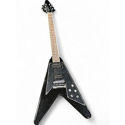 Used 2020 Gibson 70s Flying V Black Solid Body Electric Guitar