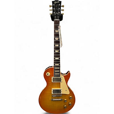 Used 2020 Gibson CUSTOM 60TH ANNIVERSARY 1960 LES PAUL STD VOS  ORANGE LEMON Solid Body Electric Guitar