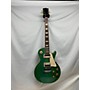 Used Gibson Used 2020 Gibson CUSTOM SHOP LES PAUL STANDARD F Turquoise Stain Solid Body Electric Guitar Turquoise Stain