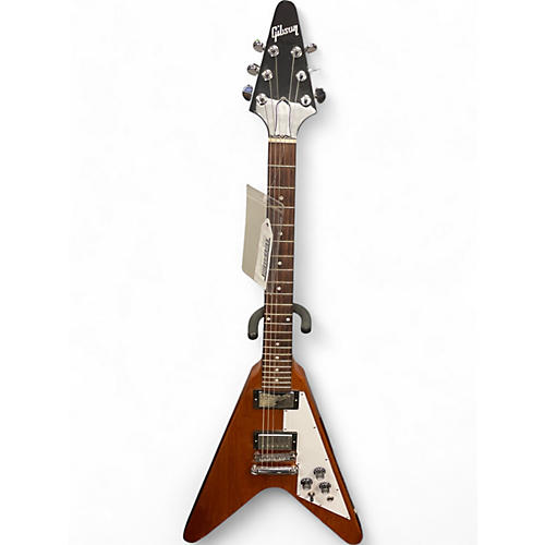 Used 2020 Gibson Flying V Amber Solid Body Electric Guitar Amber