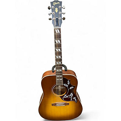 Used 2020 Gibson Hummingbird Special sunburst satin Acoustic Guitar