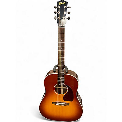 Used 2020 Gibson J45 Rosewood 2 Tone Sunburst Acoustic Electric Guitar