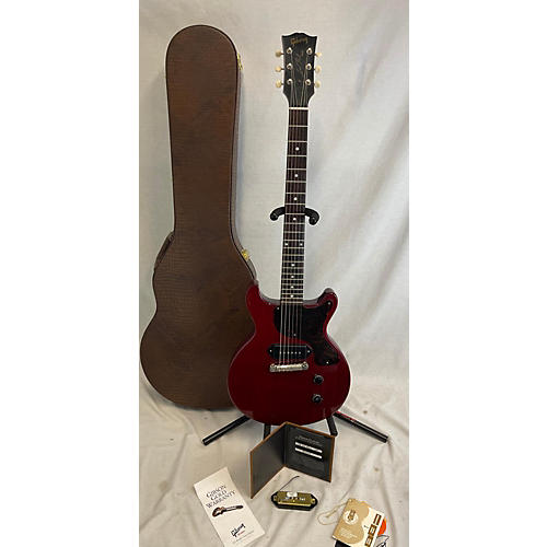 Gibson Used 2020 Gibson Les Paul Junior Double Cut '58 Reissue Cherry Red Solid Body Electric Guitar Cherry Red