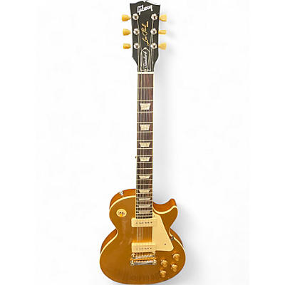 Used 2020 Gibson Les Paul Standard Gold Top Solid Body Electric Guitar