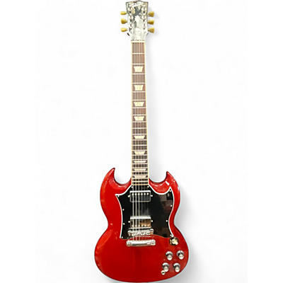 Used 2020 Gibson SG Cherry Solid Body Electric Guitar
